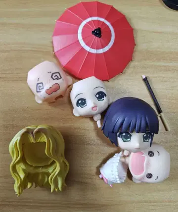 넨도로이드 정크 신체 부품 헤어 부품 페이스 부품