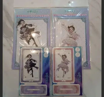 메다리스트 흑백 코디 아크릴 스탠드 이노리 빛 4점 세트