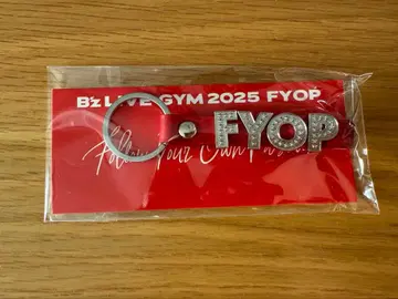 B'z FYOP 키링 빨간색