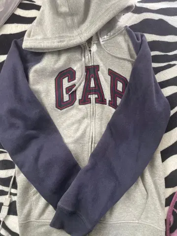 Gap 그레이 네이비 후드티 S 사이즈