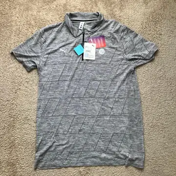 미사용 새상품 Puma 푸마 BMW 그레이 피케 셔츠 L 사이즈