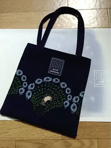 레어! 새상품급! minaperhonen peacock 미니백 공작