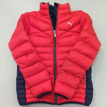 Puma 다운 자켓 빨간색