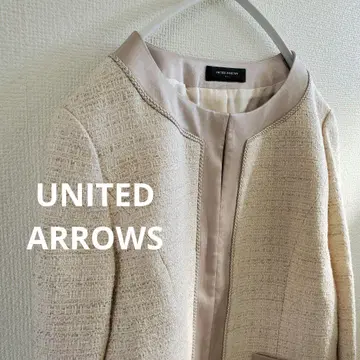 새상품급 UNITED ARROWS 유나이티드 애로우즈 노카라 자켓