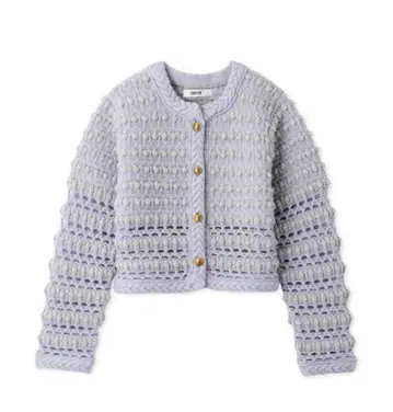 furfur 컬러 트위드 가디건