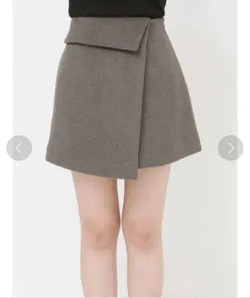 [ 미사용 새상품 ] MURUA 울 혼방 큐롯