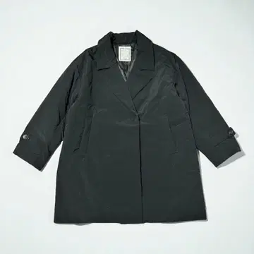 BEARDSLEY 비어즐리 충전솜 오버코트 블랙 프리 사이즈