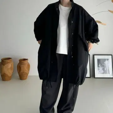 argue COTTON NYLON M-65 HALF COAT 아규