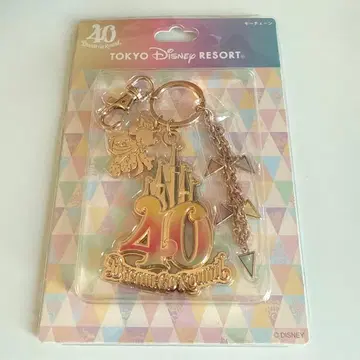도쿄 디즈니 리조트 40주년 키체인 키링 디즈니랜드