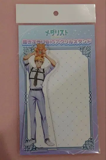 메달리스트 흑백 코디 신규 일러스트 BIG 아크릴 스탠드 아케우라 로지