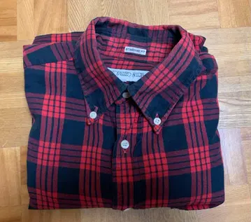 INDIVIDUALIZED SHIRTS 플란넬 셔츠 버튼 다운