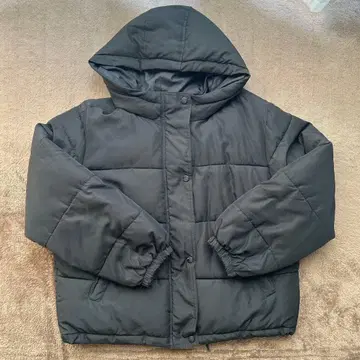 하자품 다운 자켓 M 사이즈 폴리에스테르 100%