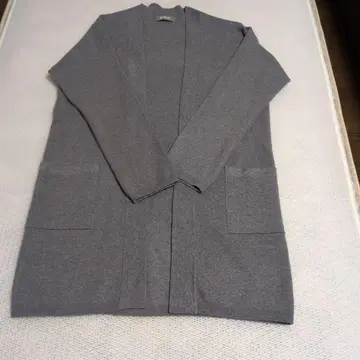 나노 유니버스 그레이 롱 가디건