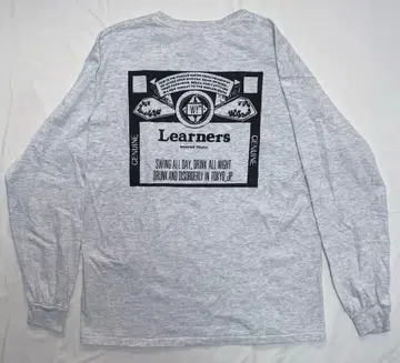 learners x wasted youth 롱 슬리브 T verdy