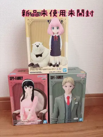 SPY x FAMILY 아냐, 로이드, 요르 가족 사진 피규어 세트