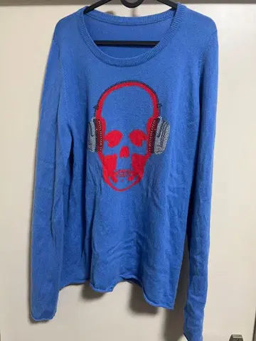 구제 니트 스컬