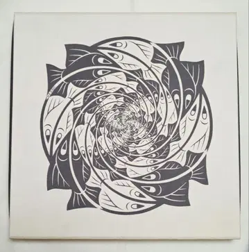 물고기 소용돌이 무늬 한정판 슈퍼 박스