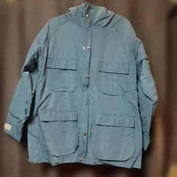 LLBean 마운틴 파카 후드 부착 파랑