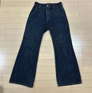[ PAGEBOY ] 인디고/플레어 팬츠/데님