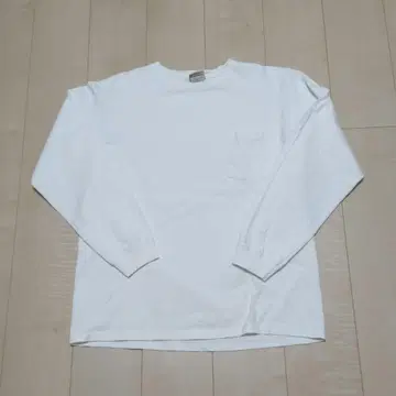 [ USA 제조 ] Goodwear 롱 T셔츠 / 화이트 / L 사이즈