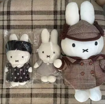 미피 마스코트 봉제 인형 세트
