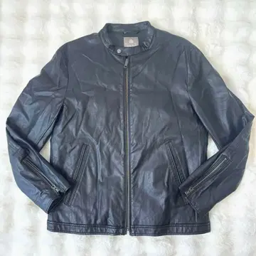 나노 유니버스 블랙 가죽 자켓 블루종 XL