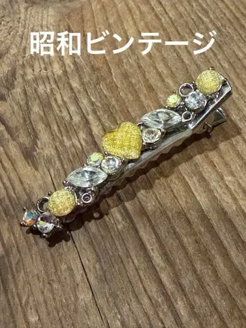 쇼와 빈티지 작은 헤어핀 데드스탁 레트로