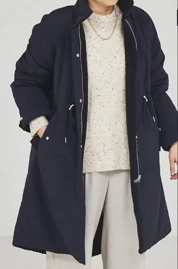 보아 & 타프타 리버서블 모즈 코트 아바하우스