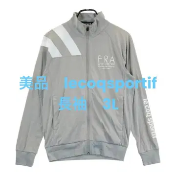 새상품급 lecoqsportif F.R.A. 그레이 풀 지퍼 자켓 3L