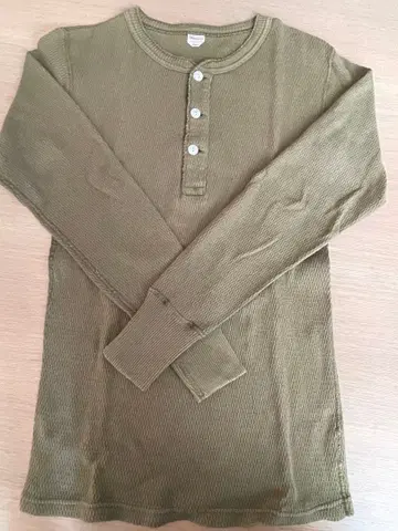 WAREHOUSES 긴팔 티셔츠 올리브 S 사이즈