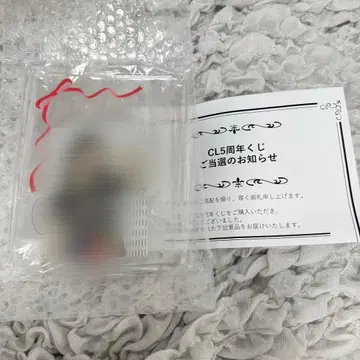 CL 복권 W 찬스상 A상 Girls2 스미타니 모모카 친필 사인입