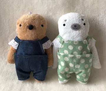 (세트 한정 특별 가격) 후모후모 씨 M 사이즈 의류 2벌 세트