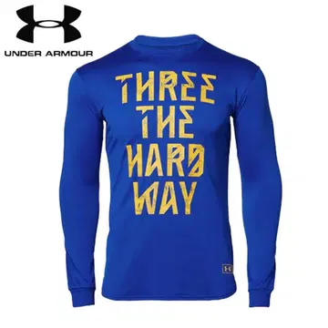 THREE THE HARD WAY 긴팔 티셔츠 L