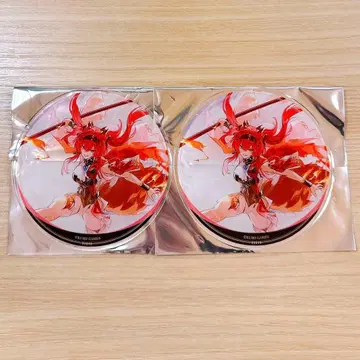 명조 루파 그라테 아크릴 코스터