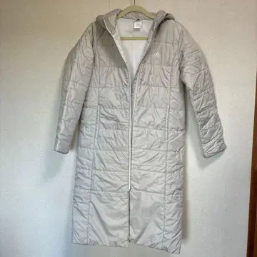 adidas 후드 부착 롱 코트 L