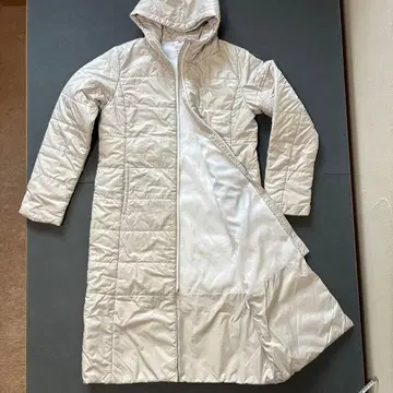 adidas 후드 부착 롱 코트 L