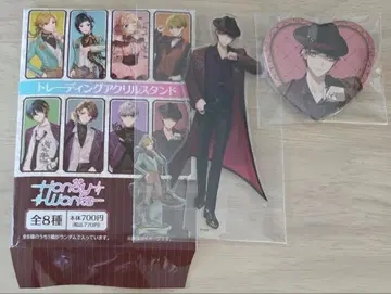 HoneyWorks 훼미리마트 아크릴 스탠드 하트 캔뱃지 DAI