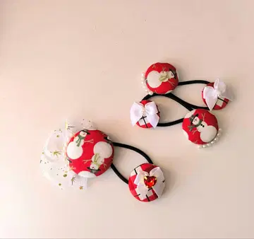 머리끈 엄마와 커플 Christmas