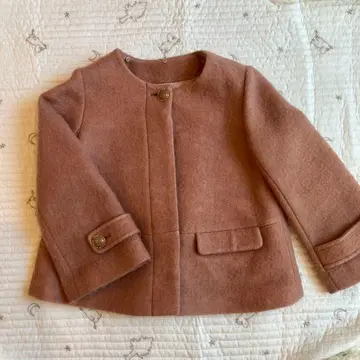 이탈리아제 울 자켓 노카라