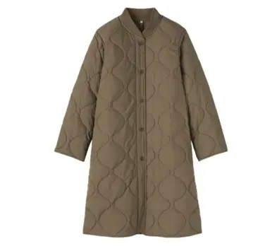 포근한 충전솜 퀼팅 코트