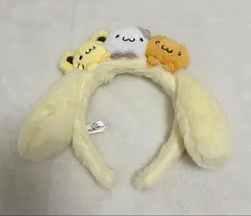 산리오 퓨로랜드 팀 푸딩 폼폼푸딩 머리띠