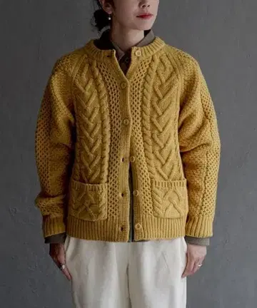 apartment department 아란 스타일 니트 가디건