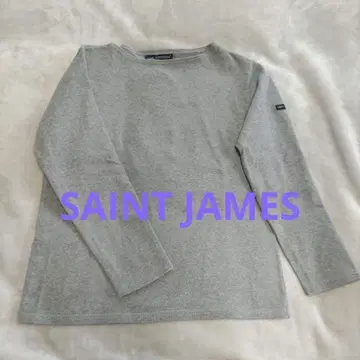 SAINT JAMES 웨쌍 긴팔 무지 그레이