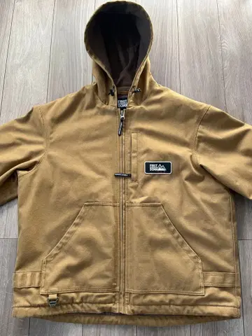 FIRSTDOWN/퍼스트다운 난열 후디드 자켓