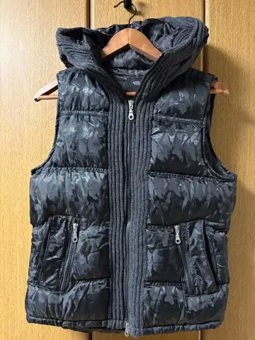 AZUL by moussy 아줄바이마우지 남성용 충전솜 다운 베스트