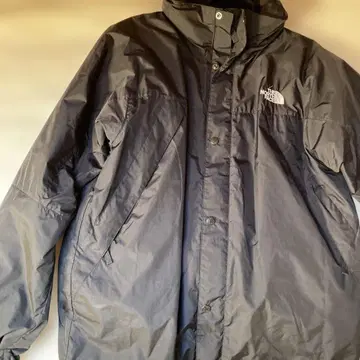 THE NORTH FACE 블랙 나일론 자켓