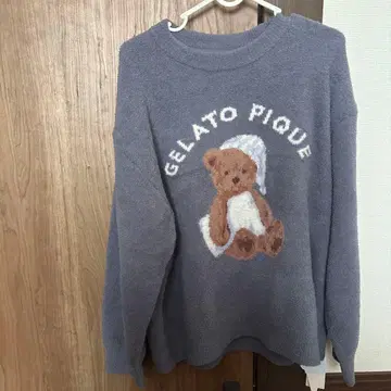 젤라또피케 나이트 베어 네이비 풀오버