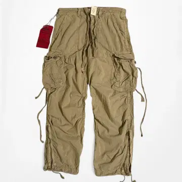 Abercrombie&Fitch 가공 밑단 ZIP 파라슈트 카고 팬츠