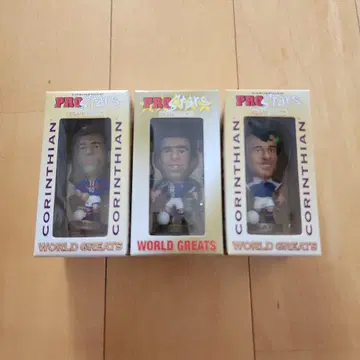 코린시안 프랑스 레전드 플라티니 칸토나 지단 3체 세트