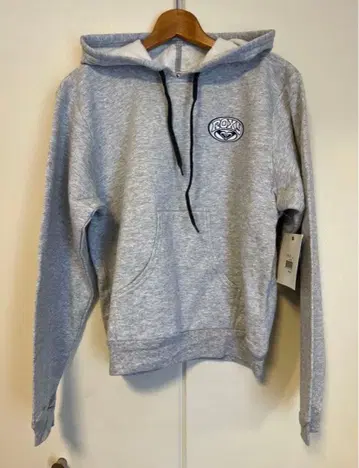 미사용 새상품 록시 ROXY 후드 맨투맨 서프 걸 그레이 M 1